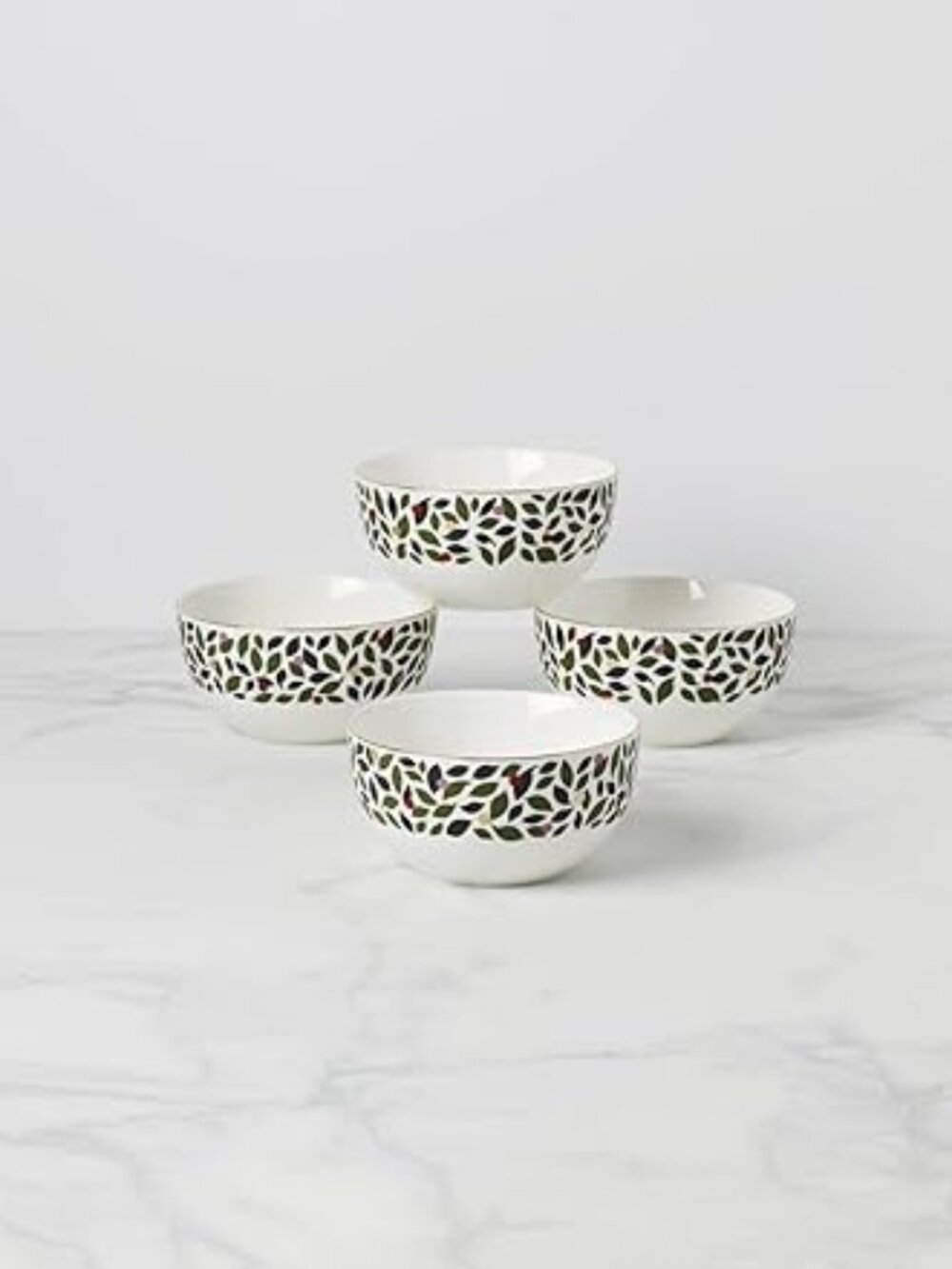 Kate Spade New York Evergreen 4 Pieces: Soup/Cereal Bowls BRAND NEW